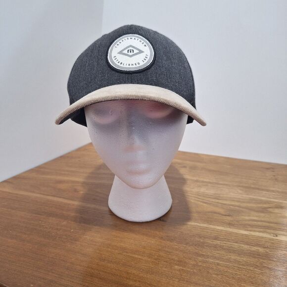 Travis Mathew Corduroy Bill Snap Back Baseball Cap Flex Fit 110 Yupoong Golf Hat - Picture 1 of 11